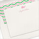 Whale Letterpress Flat Note Cards Image 1 of 3